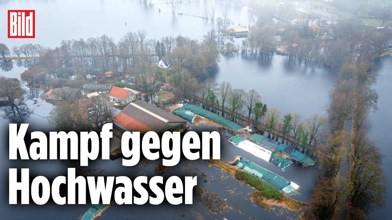 Feuerwehr pumpt rund um die Uhr