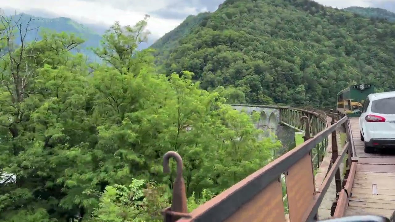 On Motorail @ Most na Soči (Slovenia) [4K UHD[