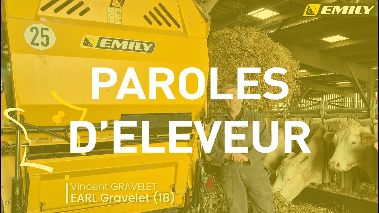 Paroles d'éleveur : témoignage d'un utilisateur de la pailleuse trainée Vortex Emily