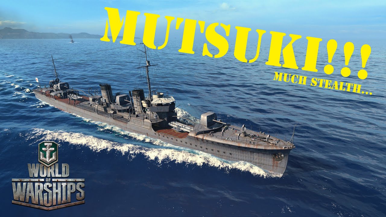 World of Warships OBT - Mutsuki