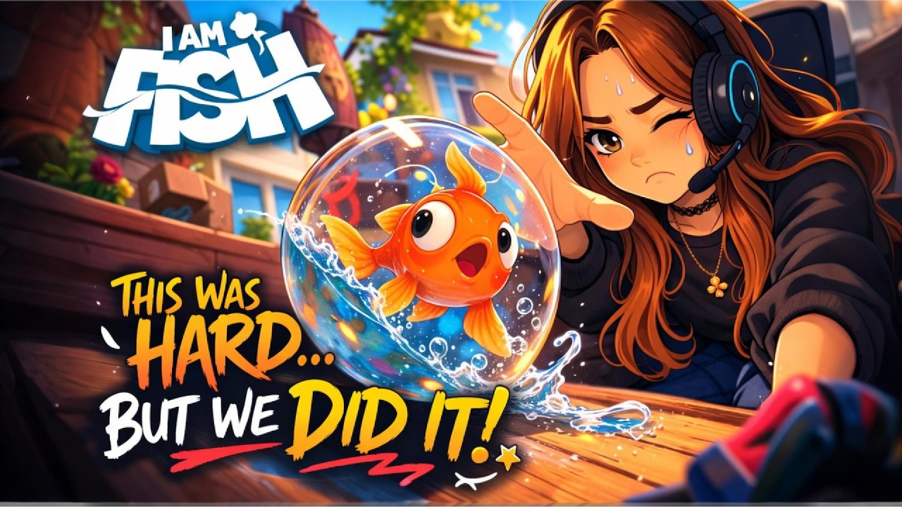 The Goldfish Escape Was HARD… But We Did It! 🐟 | I Am Fish | No Commentary