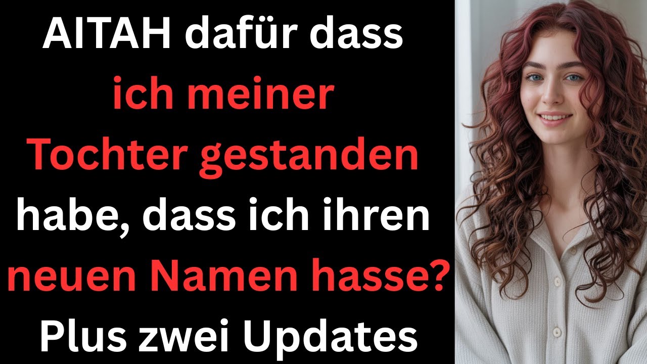 AITAH, weil ich meiner Tochter gestanden habe, dass ich ihren neuen Namen hasse | Reddit-Geschichten