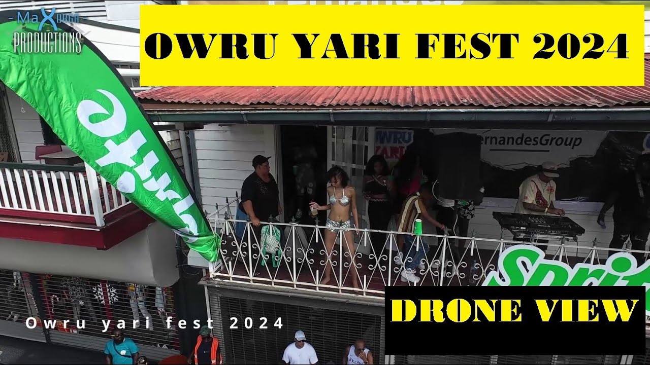 Owru yari fest 2024 Paramaribo, Suriname. Sfeerbeelden oudjaar.