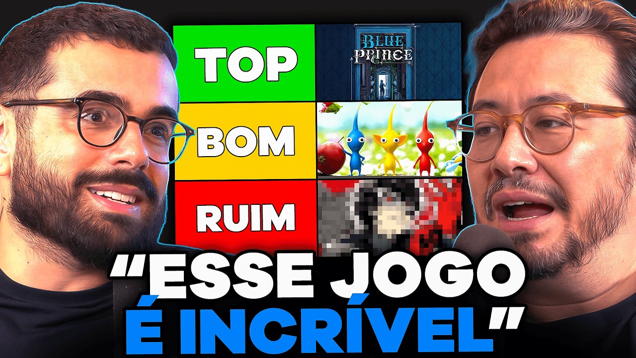 JORNALISTA lista os 10 MELHORES JOGOS QUE VOC&Ecirc; TEM QUE JOGAR AGORA (com Pablo Miyazawa)