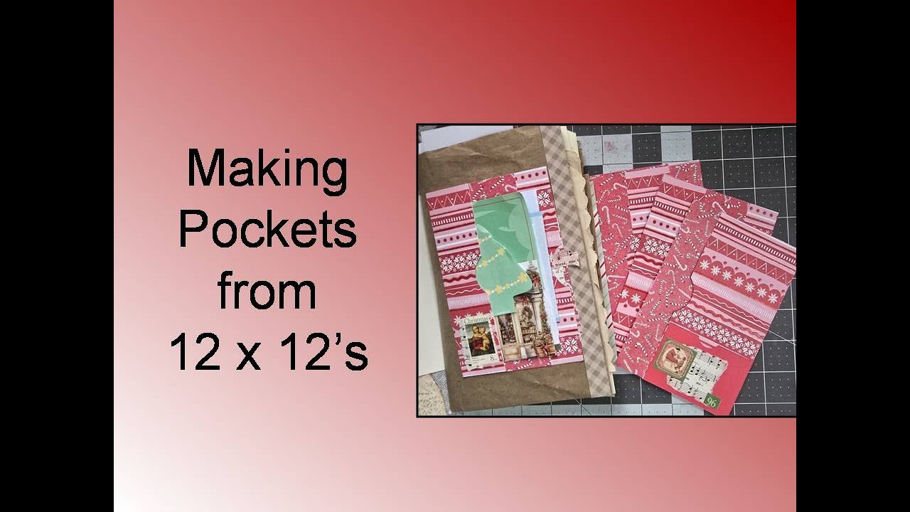 Удобные карманы из ваших 12x12! 