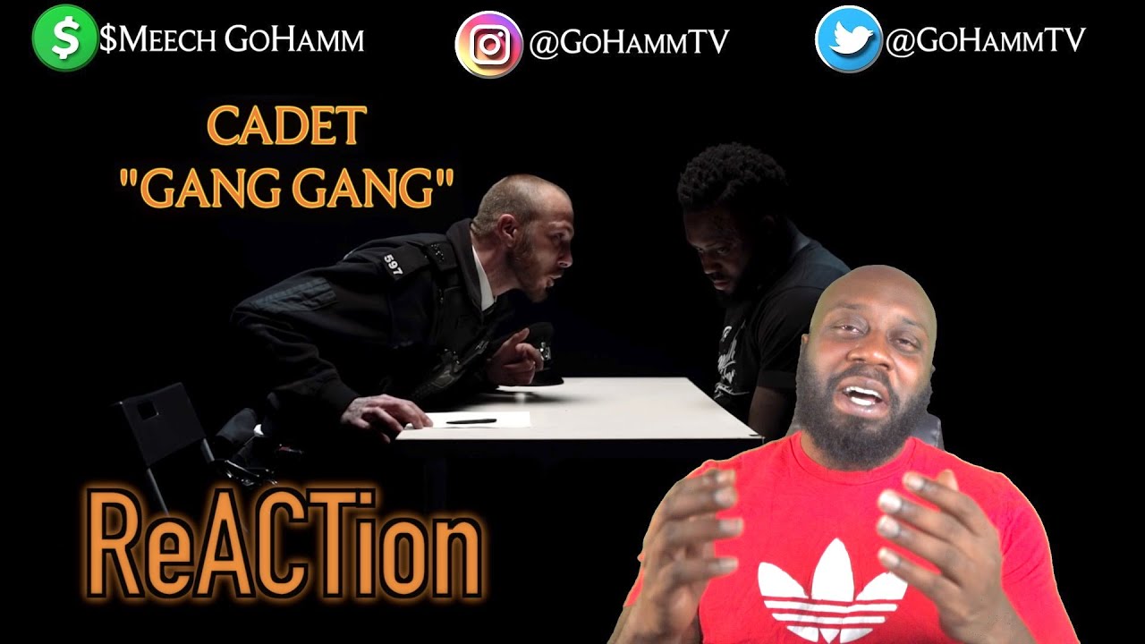 American Reacts | CADET - Gang Gang [GoHammTV] R.I.P CADET