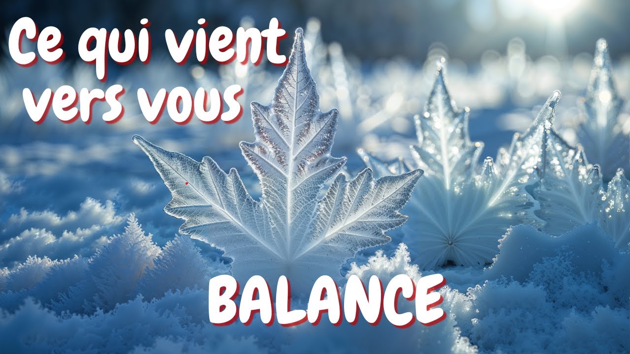 Balance ♎️ Ce qui vient vers vous | Premi&egrave;re quinzaine  du mois Janvier 2026