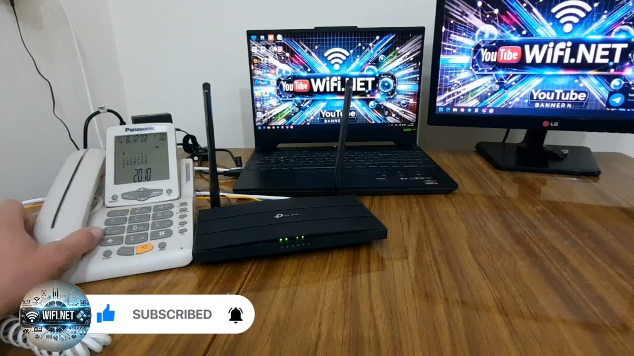 Tplink XC220-G3v router voip (ip telefoniya) uytelefonini sozlashni o'rganamiz
