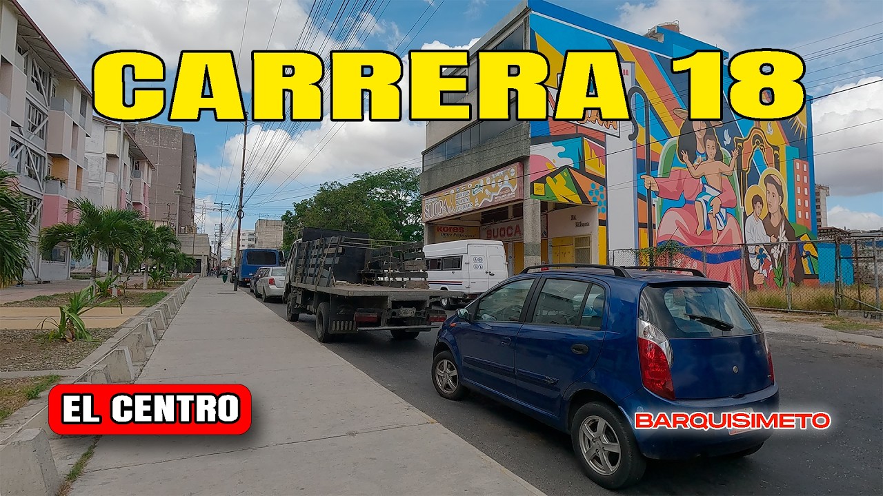 COMO ESTA LA CARRERA 18 por el centro de Barquisimeto, Venezuela