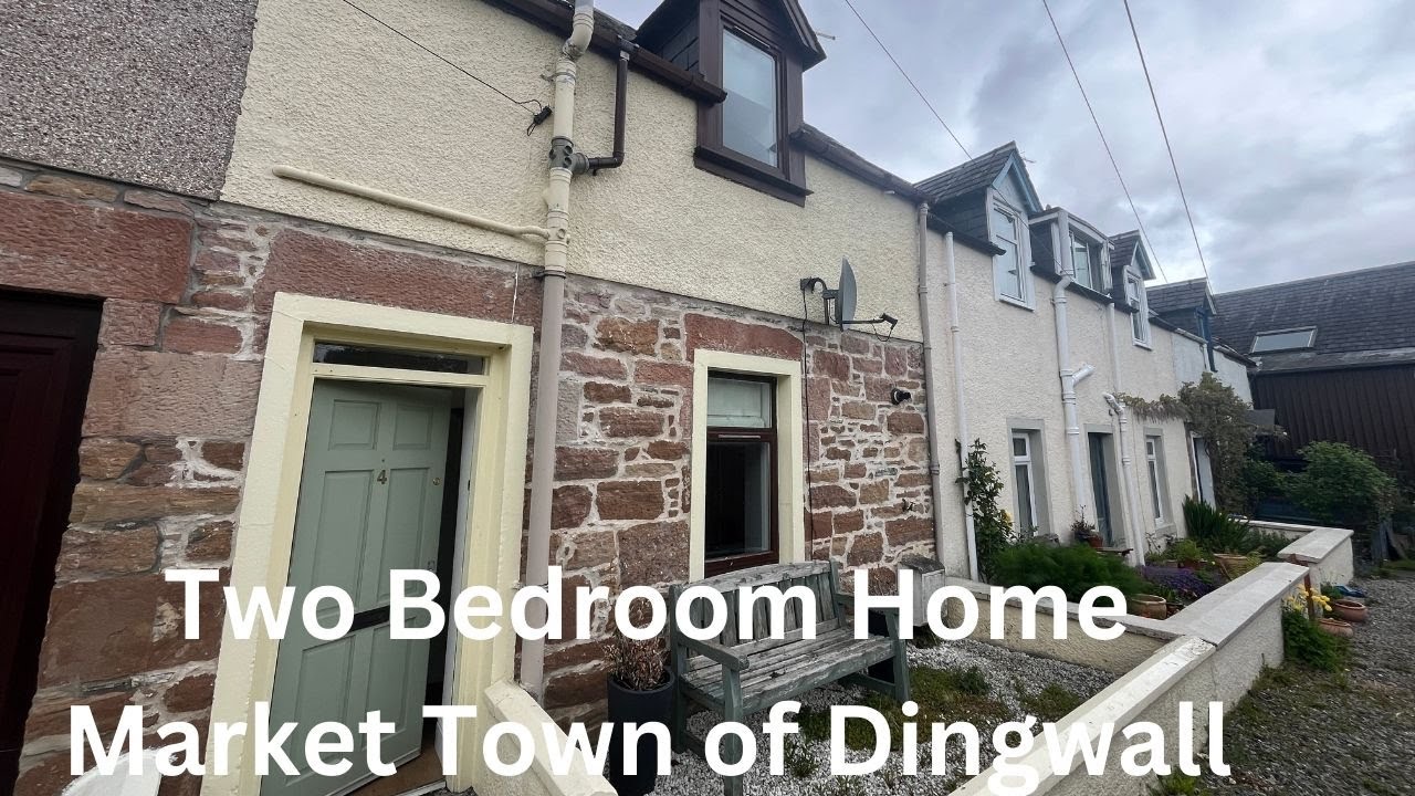 Two Bedroom Traditional House - Market Town The Highlands £95K