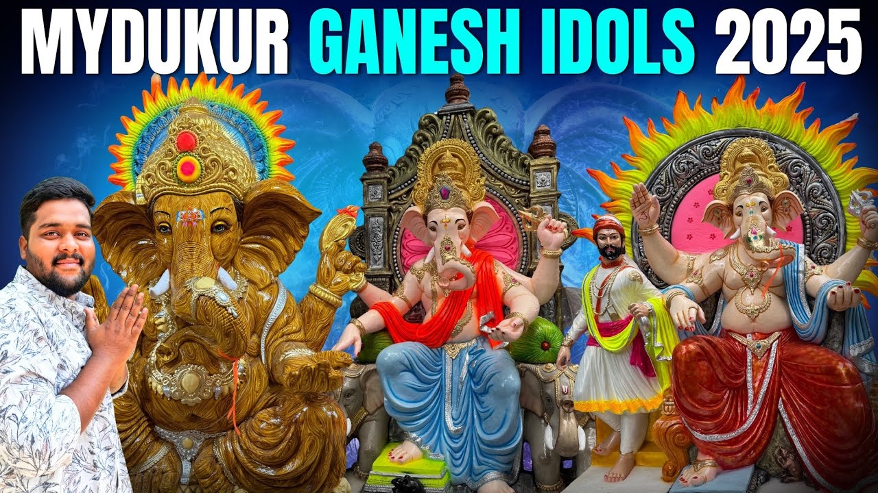 Mydukur ganesh idols 2025 #mydukur #ganesh 