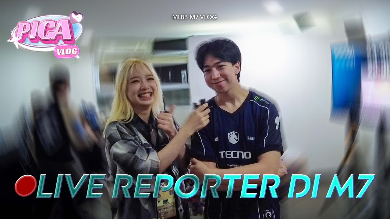 MENJADI LIVE REPORTER DI M7 KEMARIIINN