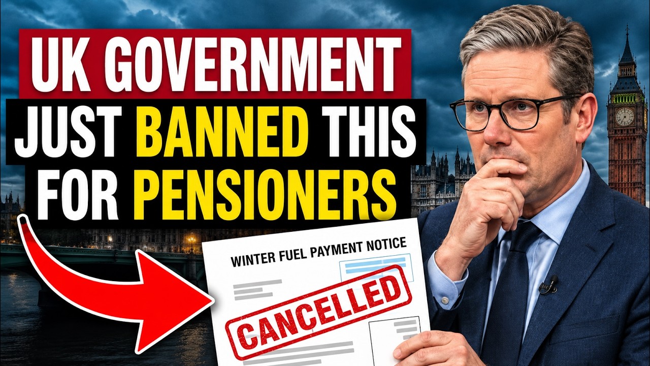 🚨BREAKING : UK GOVERNMENT Just BANNED This For Pensioners! (Your Money Is In Danger)