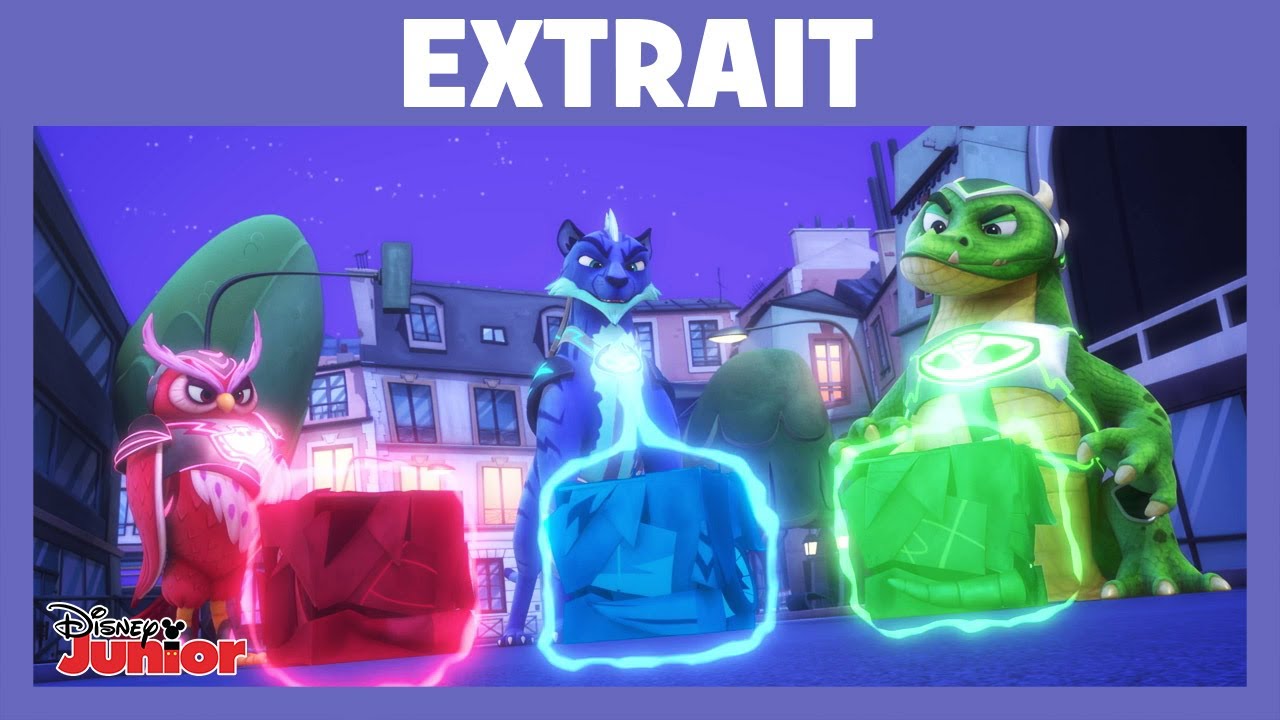 Pyjamasques - Extrait : Les Pyja-Montures sauvent les Pyjamasques