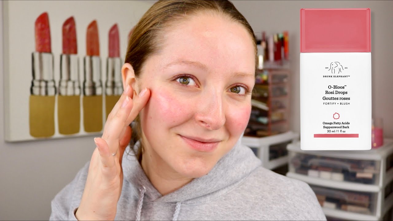 Drunk Elephant O-Bloos Rosi Drops First Impression, Review & Tutorial