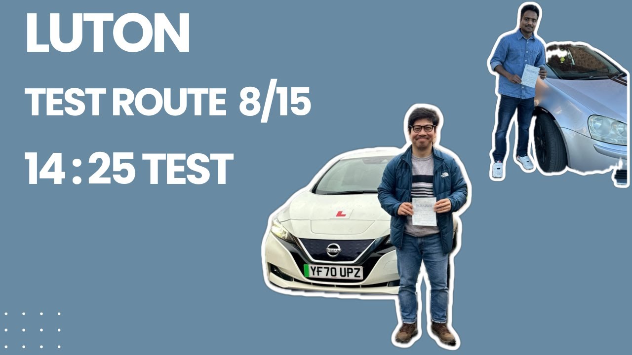 LUTON TEST Route  8 LUTON CONFIRMED/ACTUAL - 2024-2025