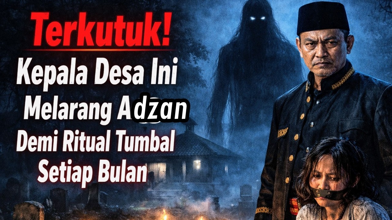 TERKUTUK! KEPALA DESA INI MELARANG ADZAN DEMI RITUAL TUMBAL SETIAP BULAN - CERITA HOROR MISTIS