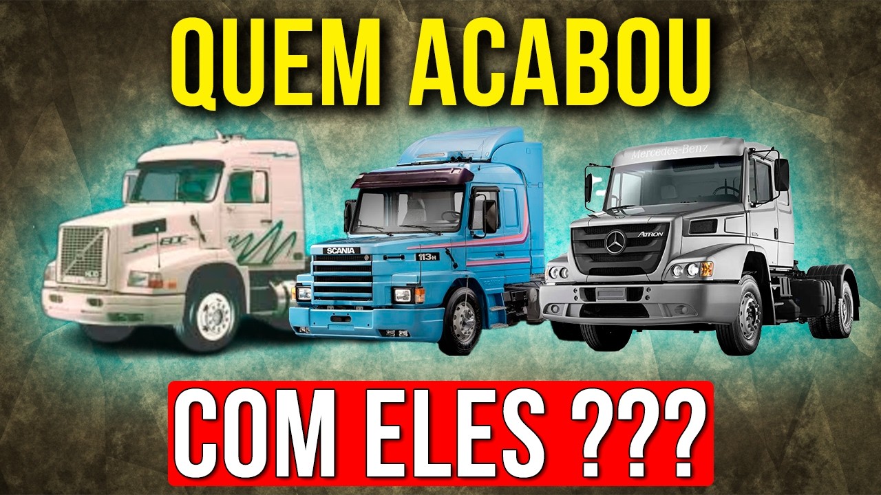 O que ACONTECEU com os Caminhões Bicudos? (o Motivo por trás desse Sumiço é SURPREENDENTE...)