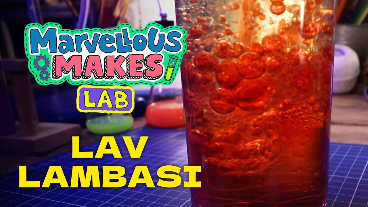 Lav Lambası | Yaratıcı Aktiviteler Laboratuvarı (S01E09) | Da Vinci