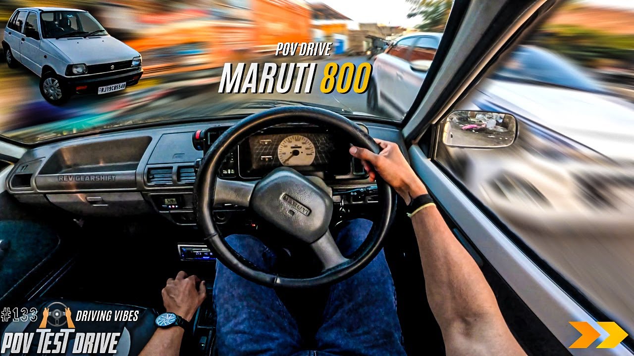 2010 MARUTI SUZUKI 800 | STD | 796CC 37BHP | POV Drive #133 | MARUTI 800 | 4K | #maruti800 #maruti