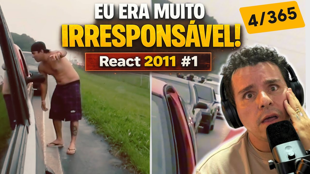 TRAVEI O TRÂNSITO DA SERRA POR ZOEIRA | REACT MMMV 2011 #1 - 4/365