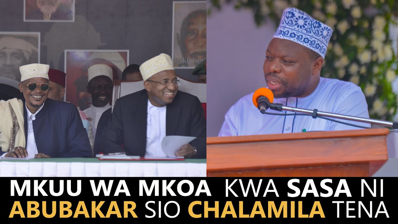 MKUU WA MKOA DSM KWA SASA NI ABUBAKAR SIO CHALAMILA TENA, AMVUNJA MBAVU RAIS NA MUFTI