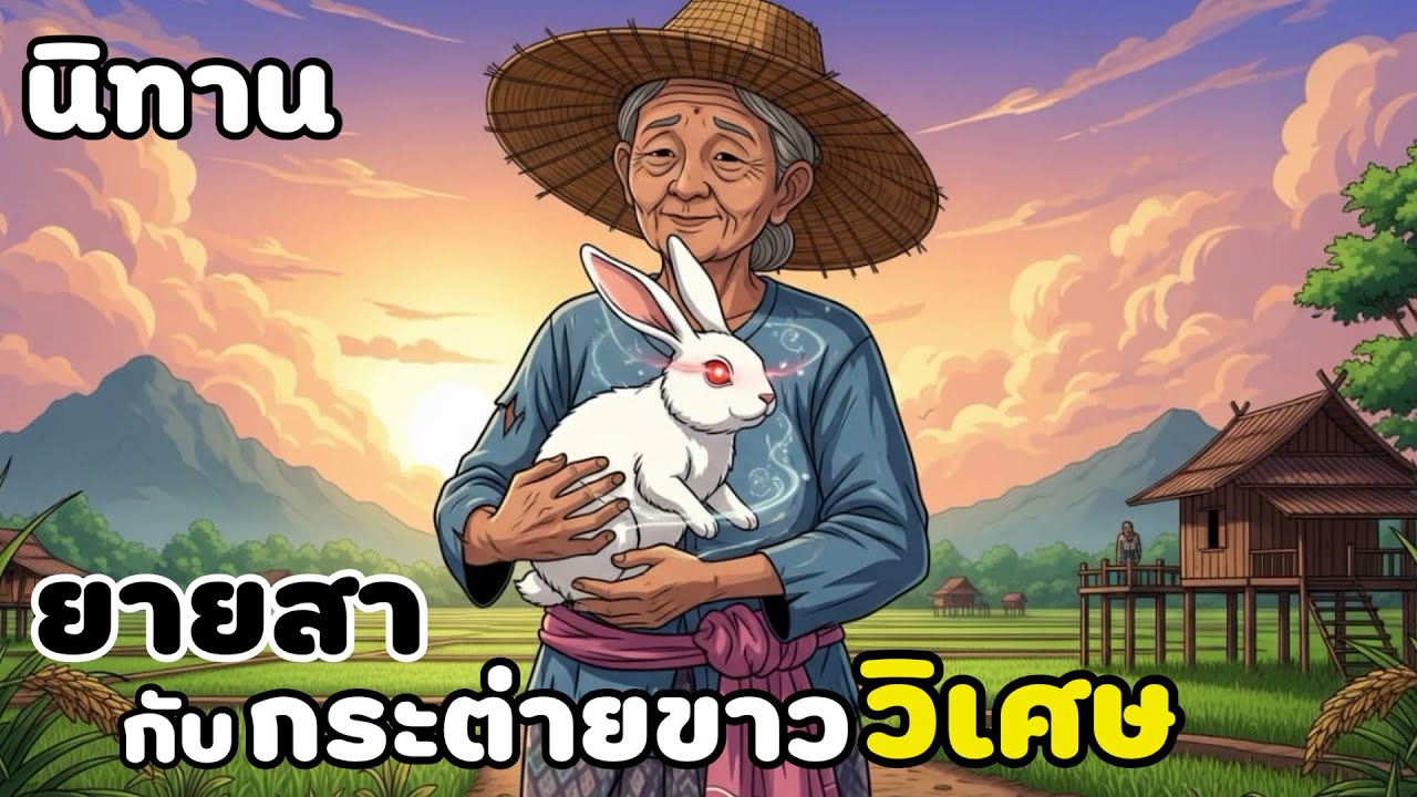 นิทาน 🌟 ยายสากับกระต่ายขาววิเศษ 🐇🌟 #นิทาน #นิทานพื้นบ้าน #นิทานก่อนนอน #นิทานสั้น #นิทานสอนใจ 