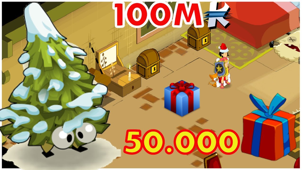 [DOFUS RETRO] 50.000 CADEAUX DE NOWEL ! 100M DE KAMAS MINIMUM !