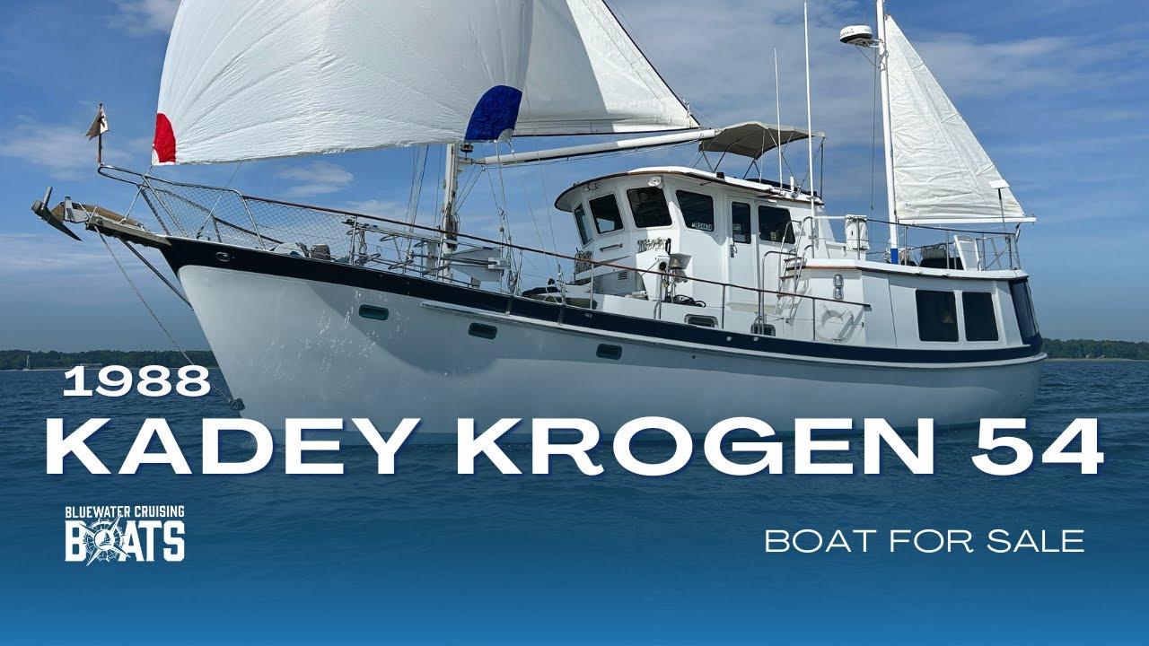 BOAT TOUR | Ursa Major | 1988 Kadey Krogen 54