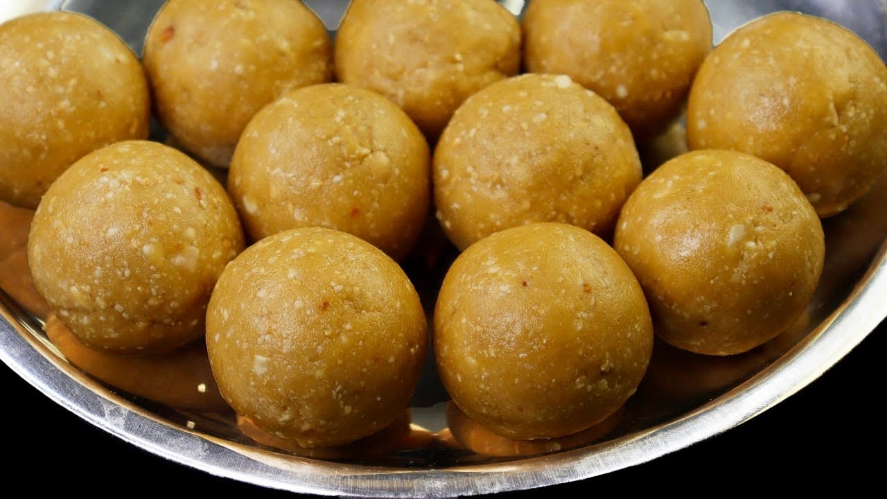 அடுப்பு🔥 தேவையில்லை, 5 நிமிடத்தில் Healthy லட்டு | Peanut Laddu in Tamil | Groundnut Laddu Recipe