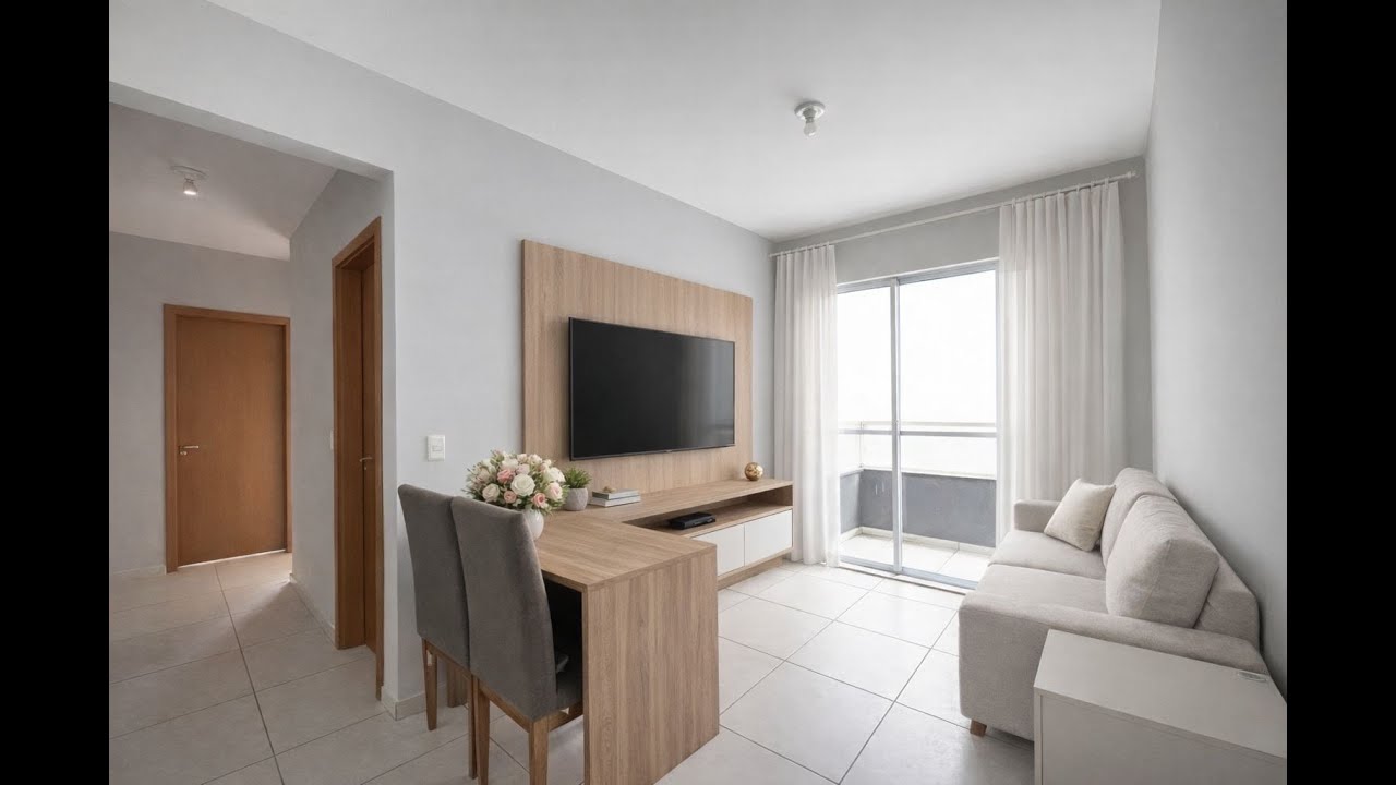 Apartamento com 02 quartos no Costa e Silva