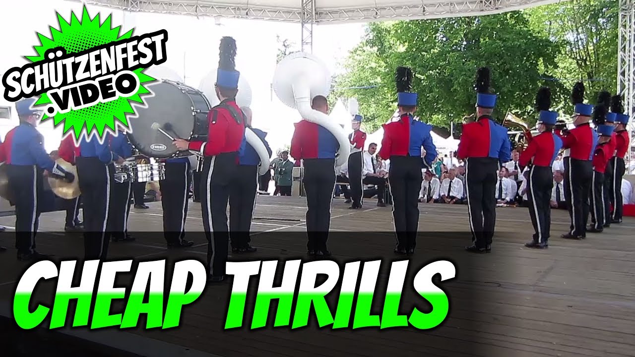 🟢 Cheap Thrills 🎼 | Live | La Vaillante Show & Marchingband | Sean Paul | Schützenfest Iserlohn