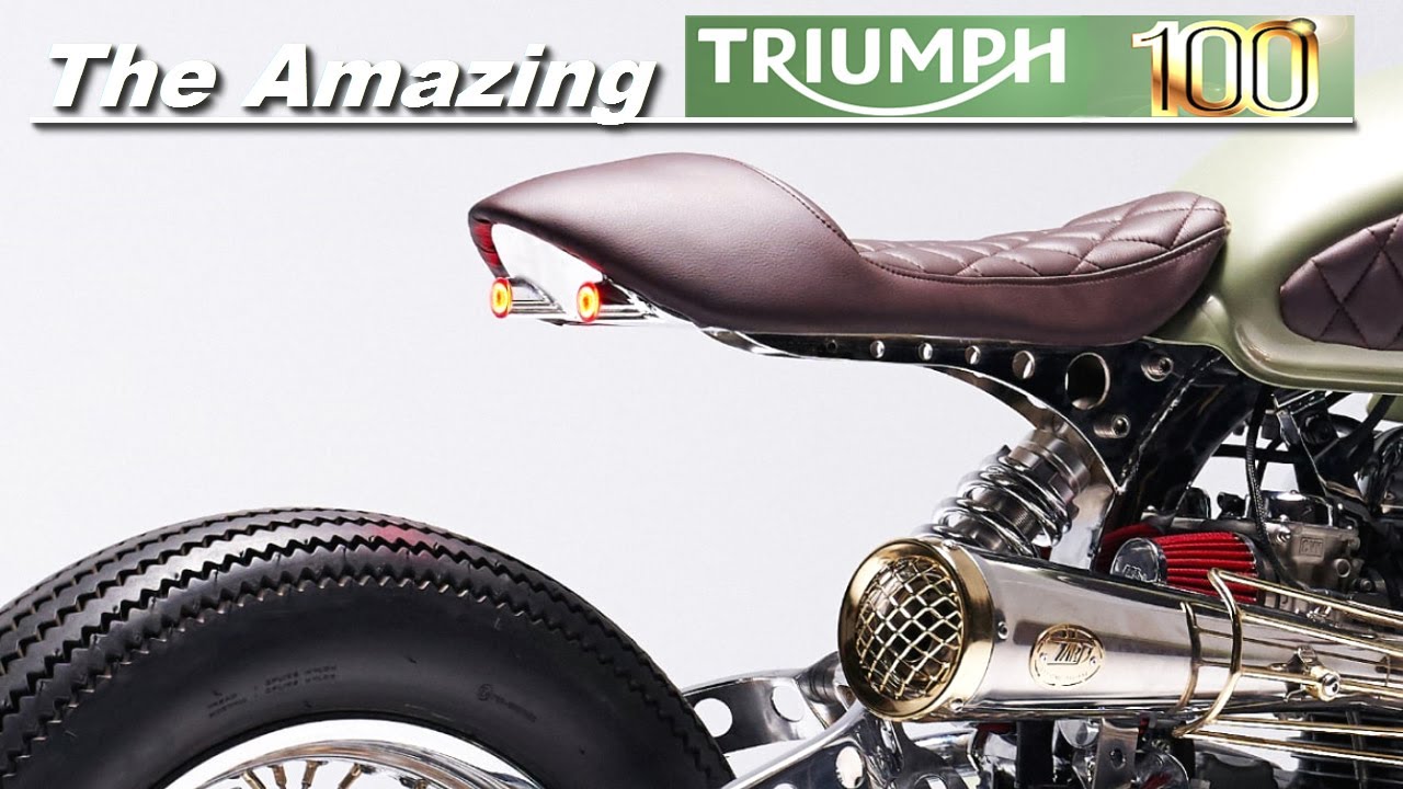 Cafe Racer (Triumph Thruxton 900 Jade, построенный Tamarit Motorcycles)