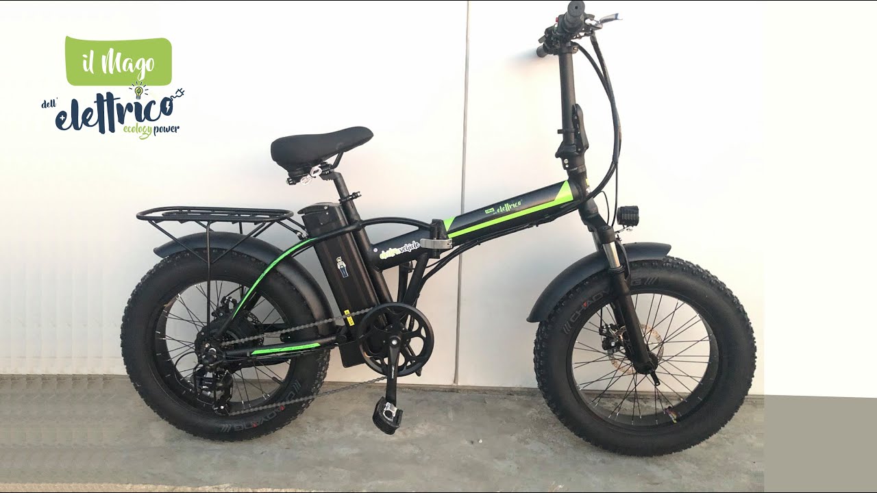 Fat bike 20'' 500watt - Prova salita