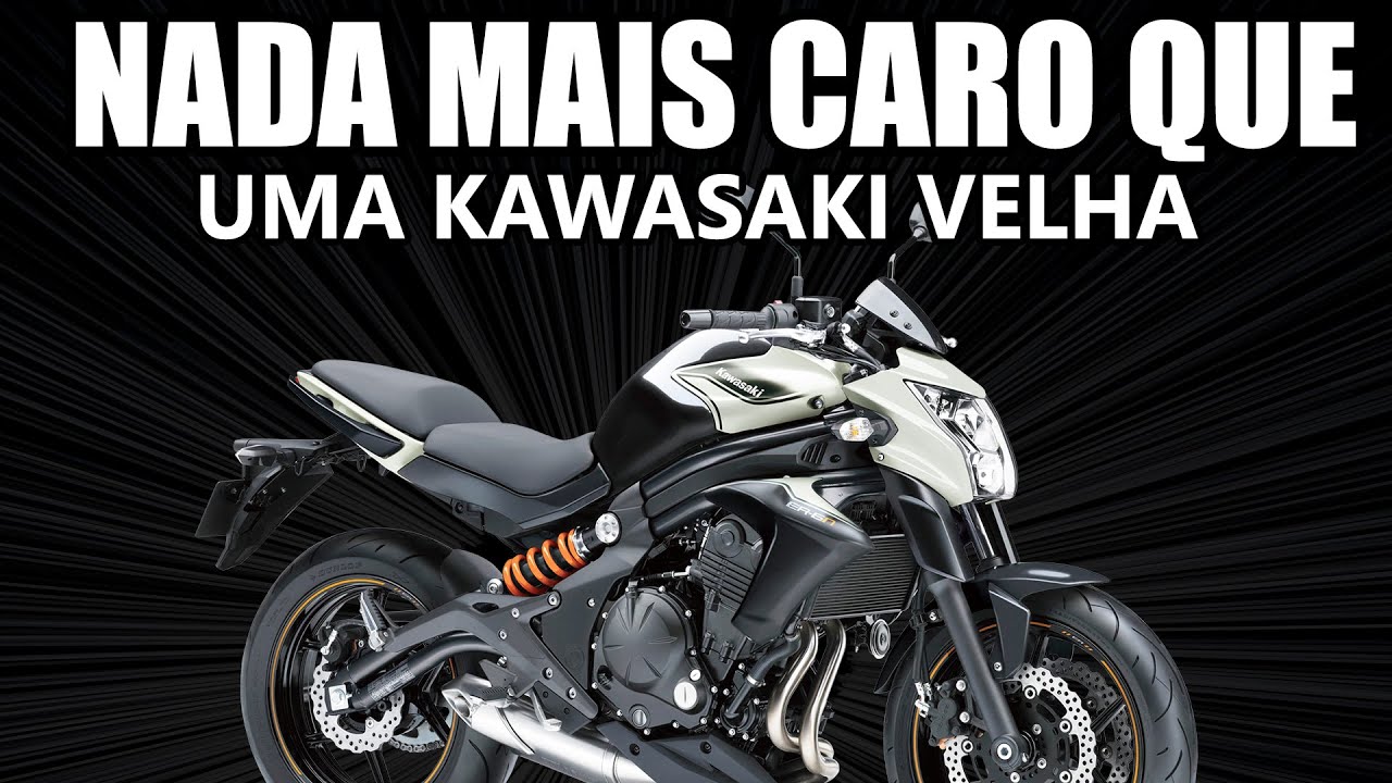 Nada mais caro que uma Kawasaki VELHA