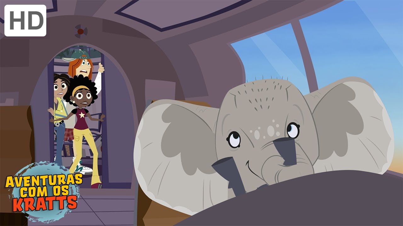 Aventuras com os Kratts - Um Elefante Incomoda Muita Gente (Episódio Completo - HD)
