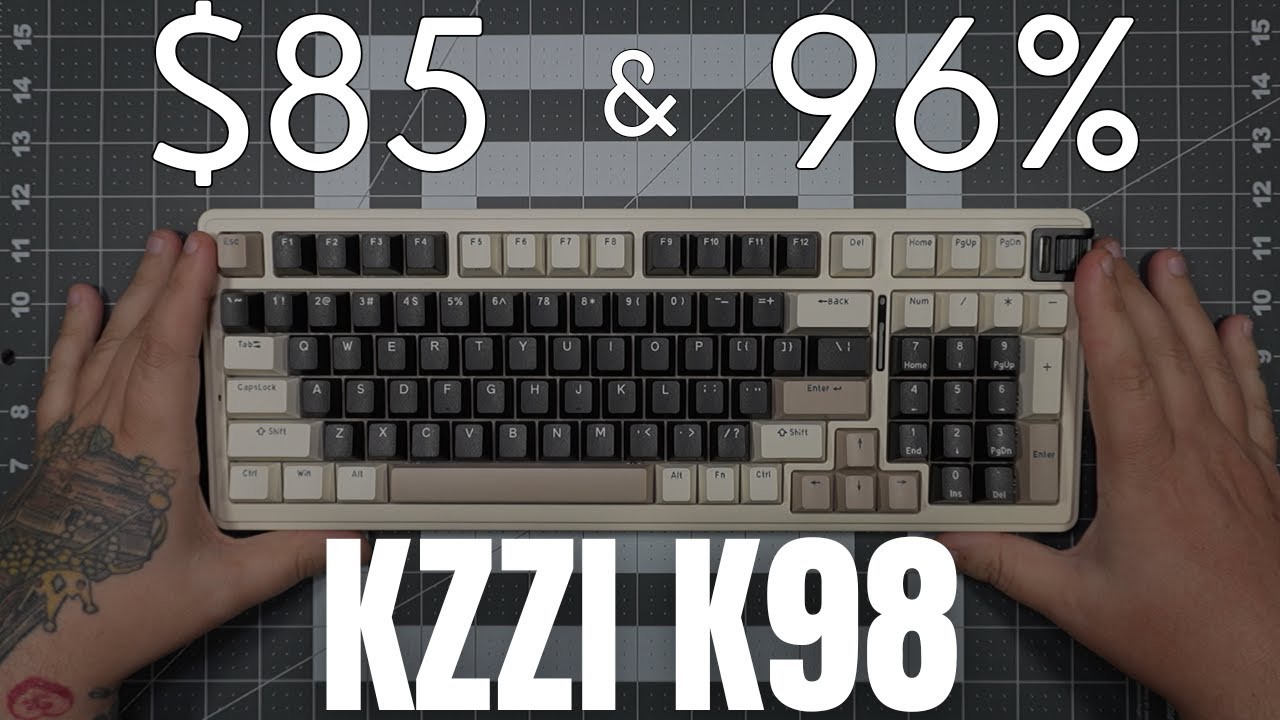 Является ли клавиатура Kzzi K98 хорошим выбором для пользователей полноразмерной клавиатуры?