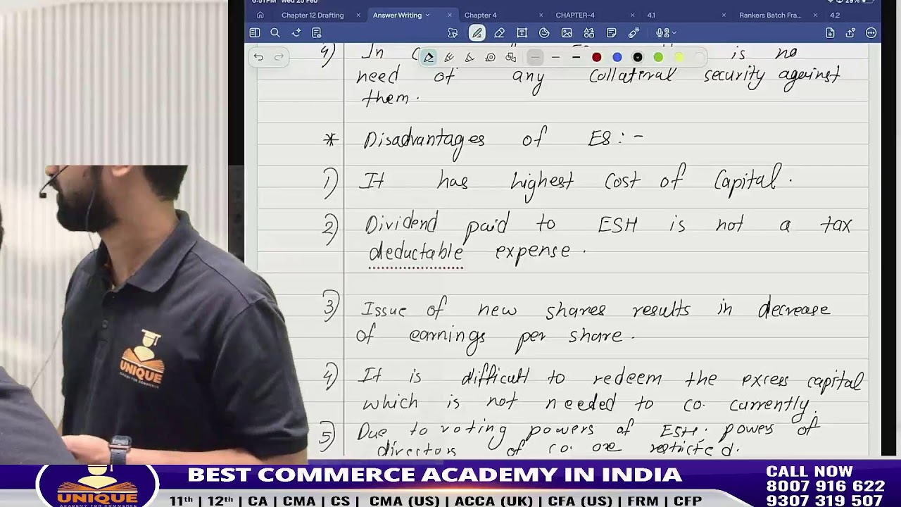 CSEET J26 | ECO. & ENVIRONMENT | WRITING PRACTICE LEC 2 | Watch after lec 4 of chapter 4