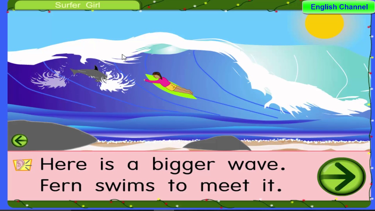 Learning English through stories 14 // Surfer Girl