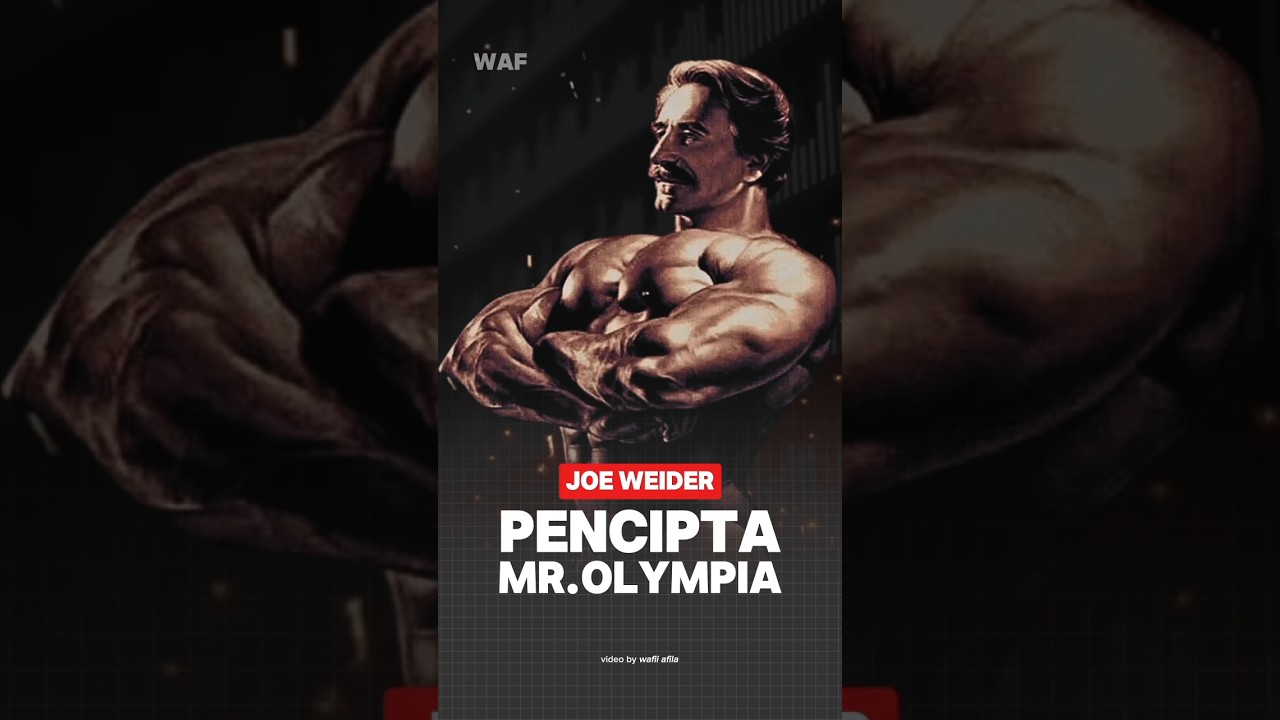 JOE WEIDER'S LEGACY👑 #gym #bodybuilder #bodybulding #joeweider
