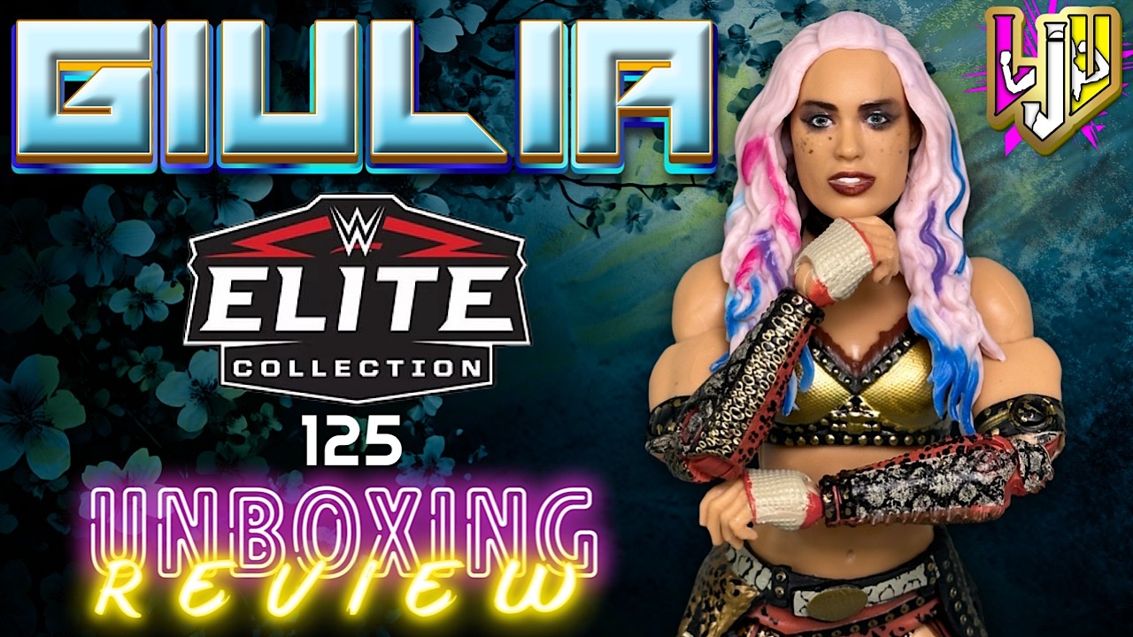 Распаковка и полный обзор Giulia WWE Elite 125!