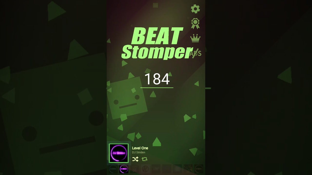 Beat Stomper | Level One - DJ Striden | Main Menu Music