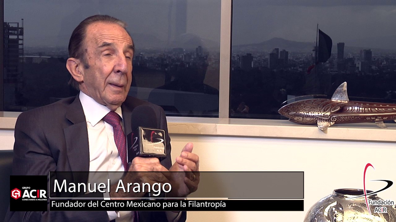 Programa de Fundaci&oacute;n ACIR. Manuel Arango Arias, fundador del CEMEFI.