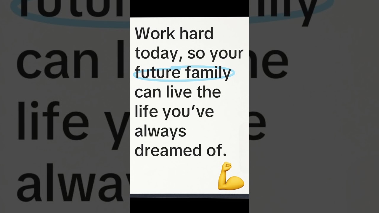 #WorkHard #FutureFamily #LegacyBuilding #StayFocused #GrindNowShineLater #MotivationDaily #shorts