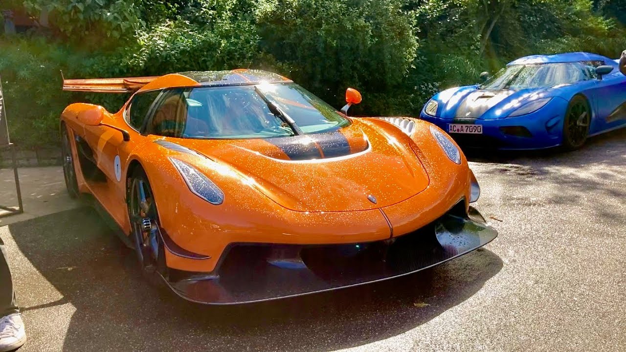 Koenigsegg JESKO & GEMERA hit Paris!