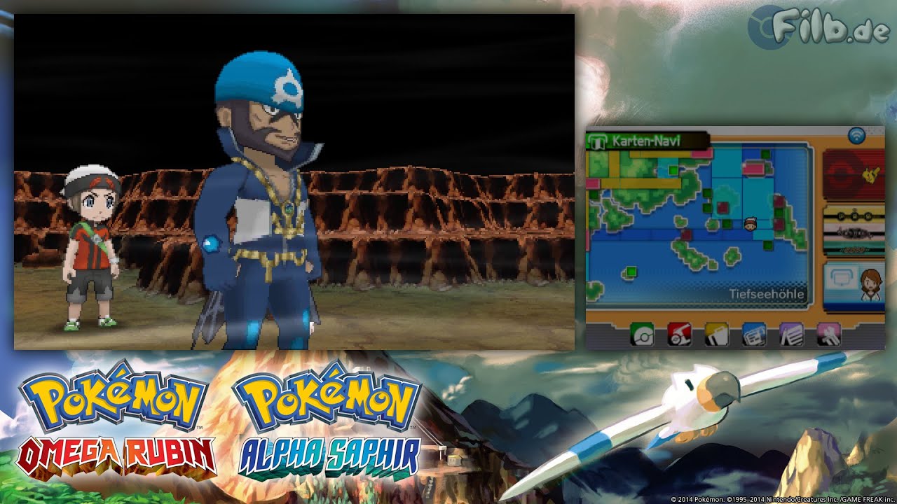 Pok&eacute;mon Alpha Saphir &ndash; Teil 32: Tiefseeh&ouml;hle, Kyogre, Weg nach Xeneroville