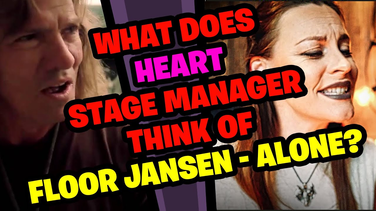 HEART Stage Manager Reacts to FLOOR JANSEN - ALONE!