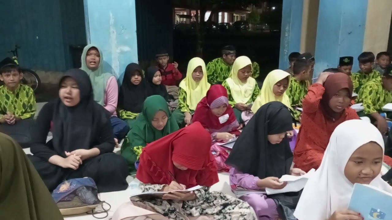 nadom hukum nun mati/tanwin//sama nadom hukum mim mati bersama anak santri tpq nurul huda