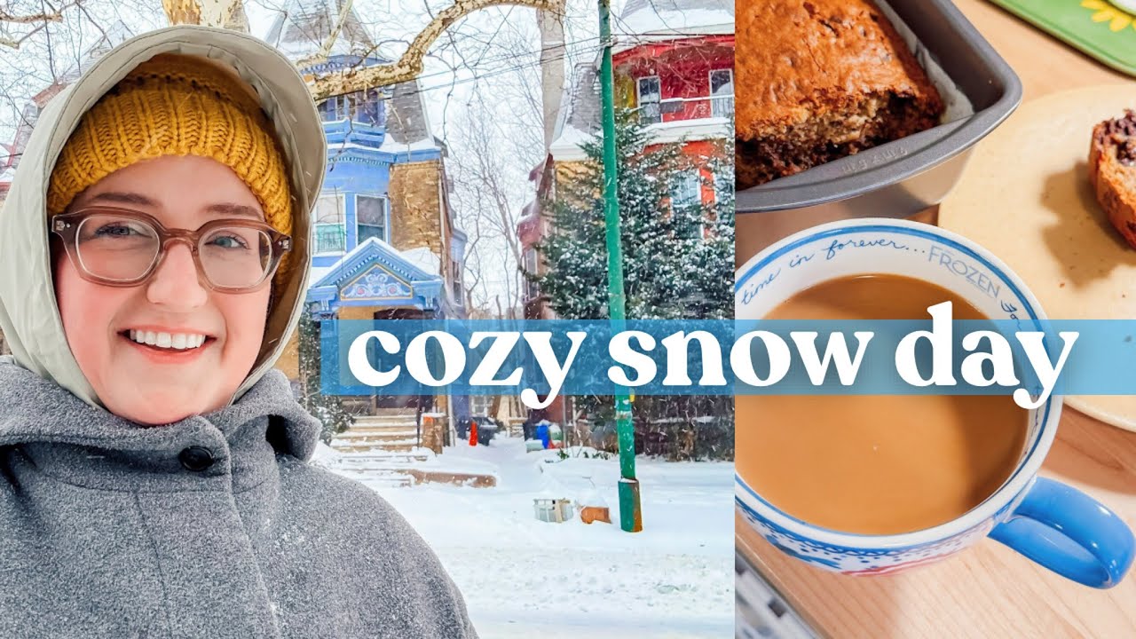 PHILLY SNOW DAY VLOG ❄️ Winter Storm of 2026 | Cozy Cleaning, Organizing & Baking