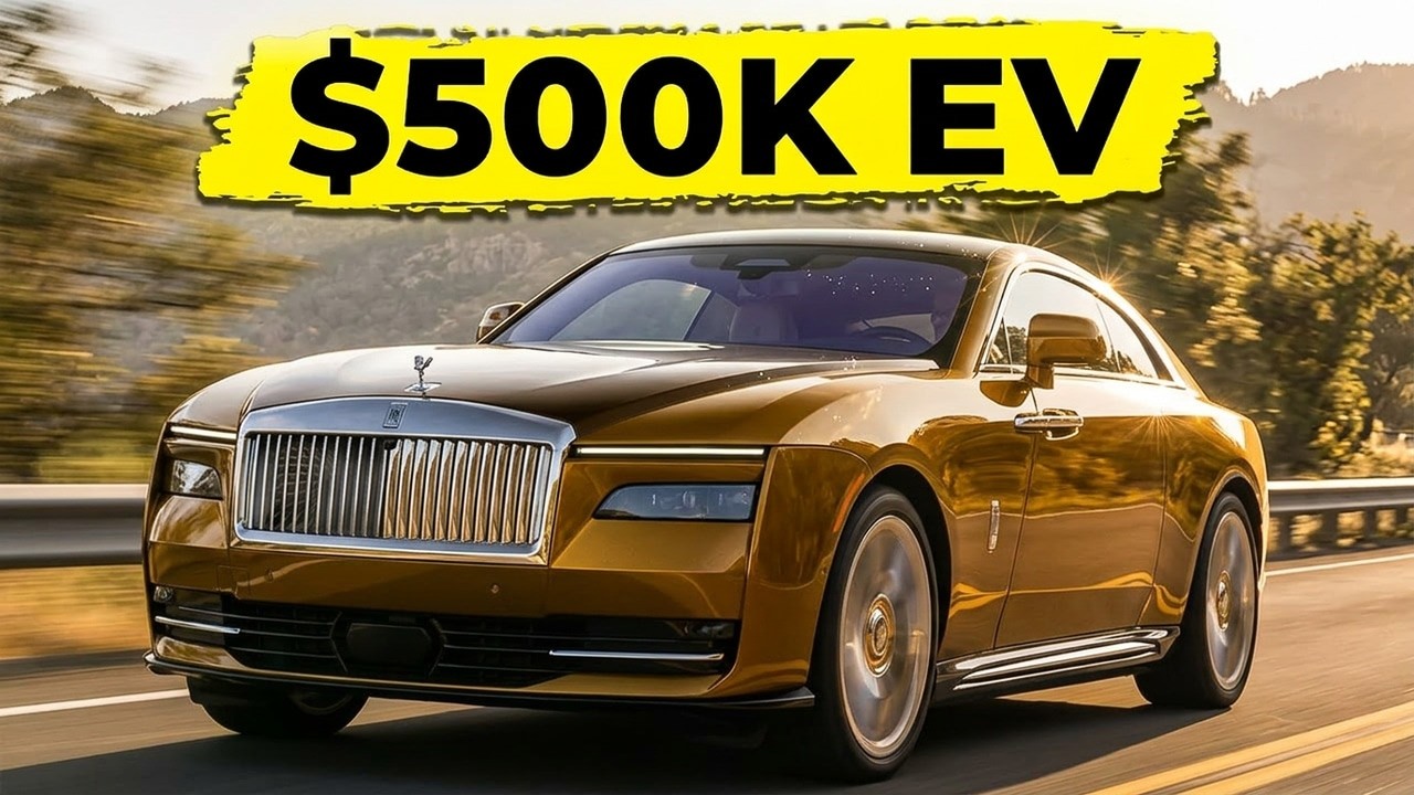 The Most Luxurious Electric Car Ever Made!? Rolls Royce Spectre